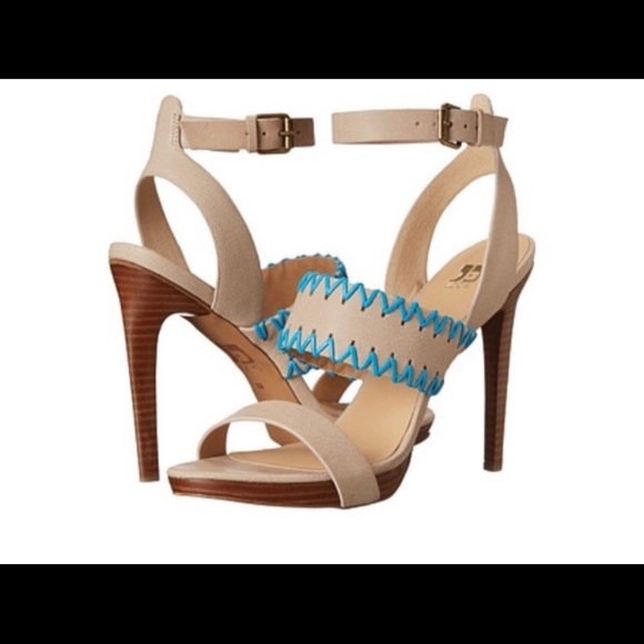 Joe's Jeans Riana Stiletto Heel Open Toe Sandal - Picture 2 of 14